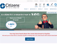 Tablet Screenshot of citizensros.com